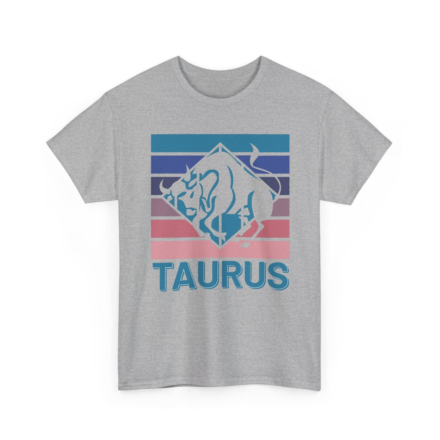 Astrology Zodiac Sign Taurus Unisex Tee, Vintage Retro Bull Shirt, Horoscope Astrology Lover Gift, Zodiac Constellations Apparel, Earth