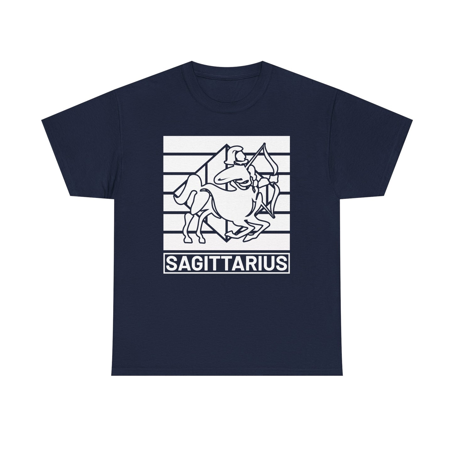 Sagittarius Unisex Heavy Cotton Tee, Zodiac Sign Shirt, Astrology Lover Gift, Vintage Tee, Horoscope Apparel, Retro Fashion