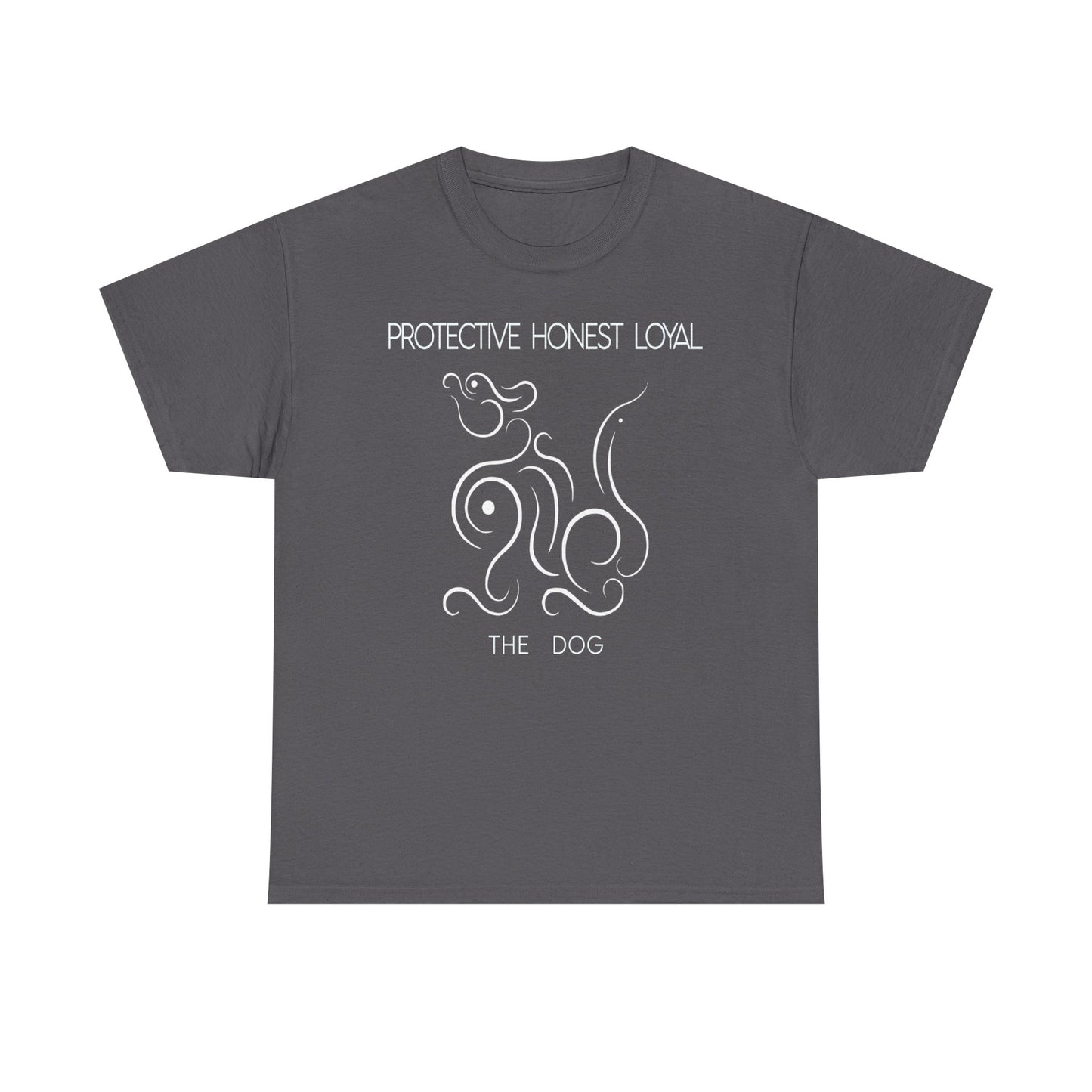 Chinese Zodiac The Dog Tee, Positive Traits Of People Born On The Years Of The Dog (1958, 1970, 1982, 1994, And 2006), Protective, Loyal
