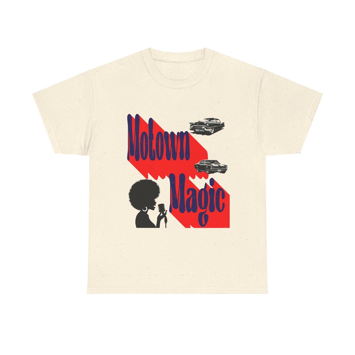 Music Nostalgia Unisex Cotton T-shirt, Motown Magic Vibe Top, Boho Style Spectacular Artistic Graphic Design shirt