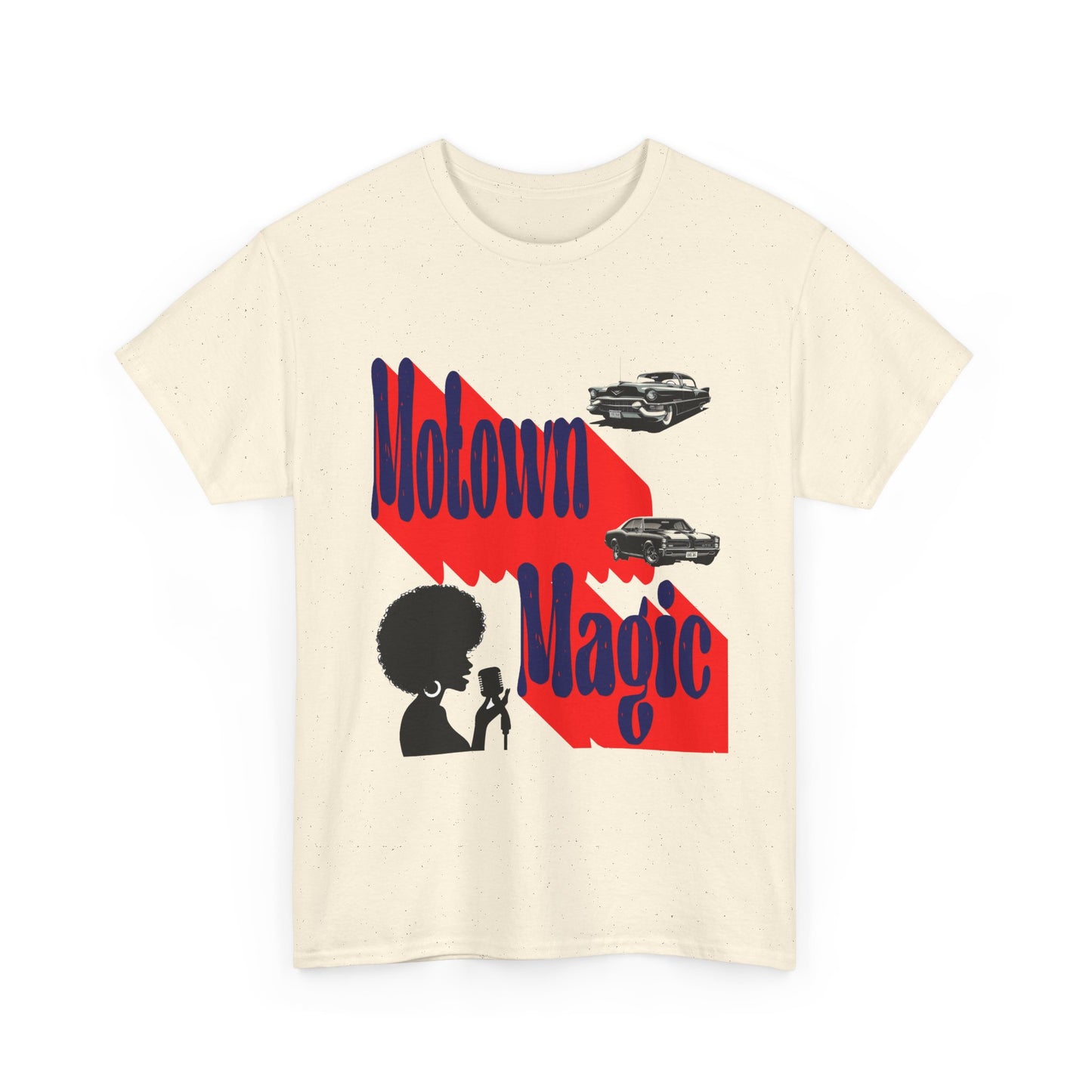 Music Nostalgia Unisex Cotton T-shirt, Motown Magic Vibe Top, Boho Style Spectacular Artistic Graphic Design shirt