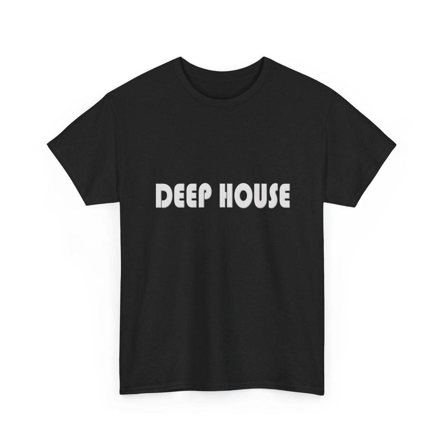 Deep House Music Genre Unisex Tee, Typographic Young Vibe Shirt, DJ Gift, Music Lover, Festival Top, Musician Apparel, Rave Clothing