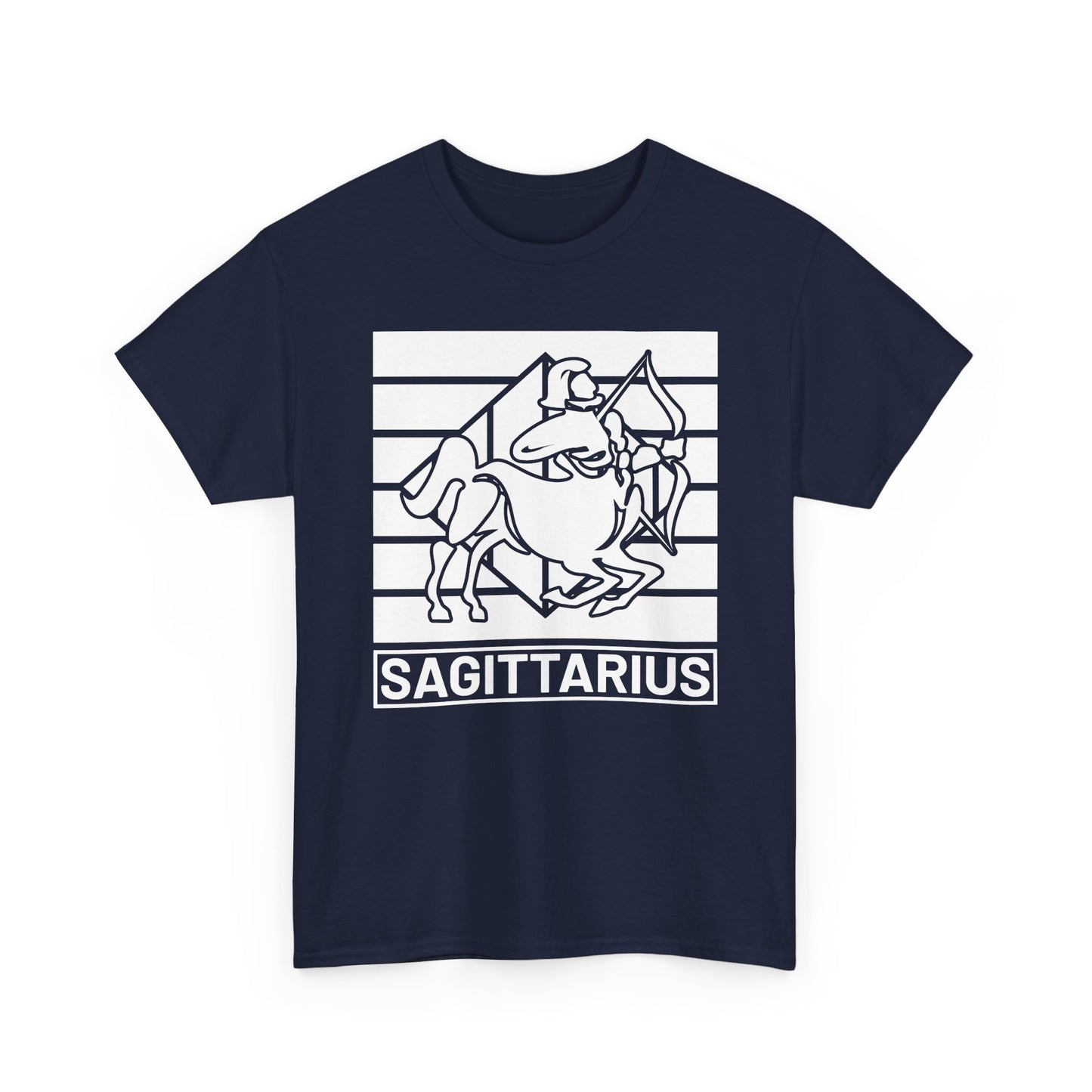 Sagittarius Unisex Heavy Cotton Tee, Zodiac Sign Shirt, Astrology Lover Gift, Vintage Tee, Horoscope Apparel, Retro Fashion