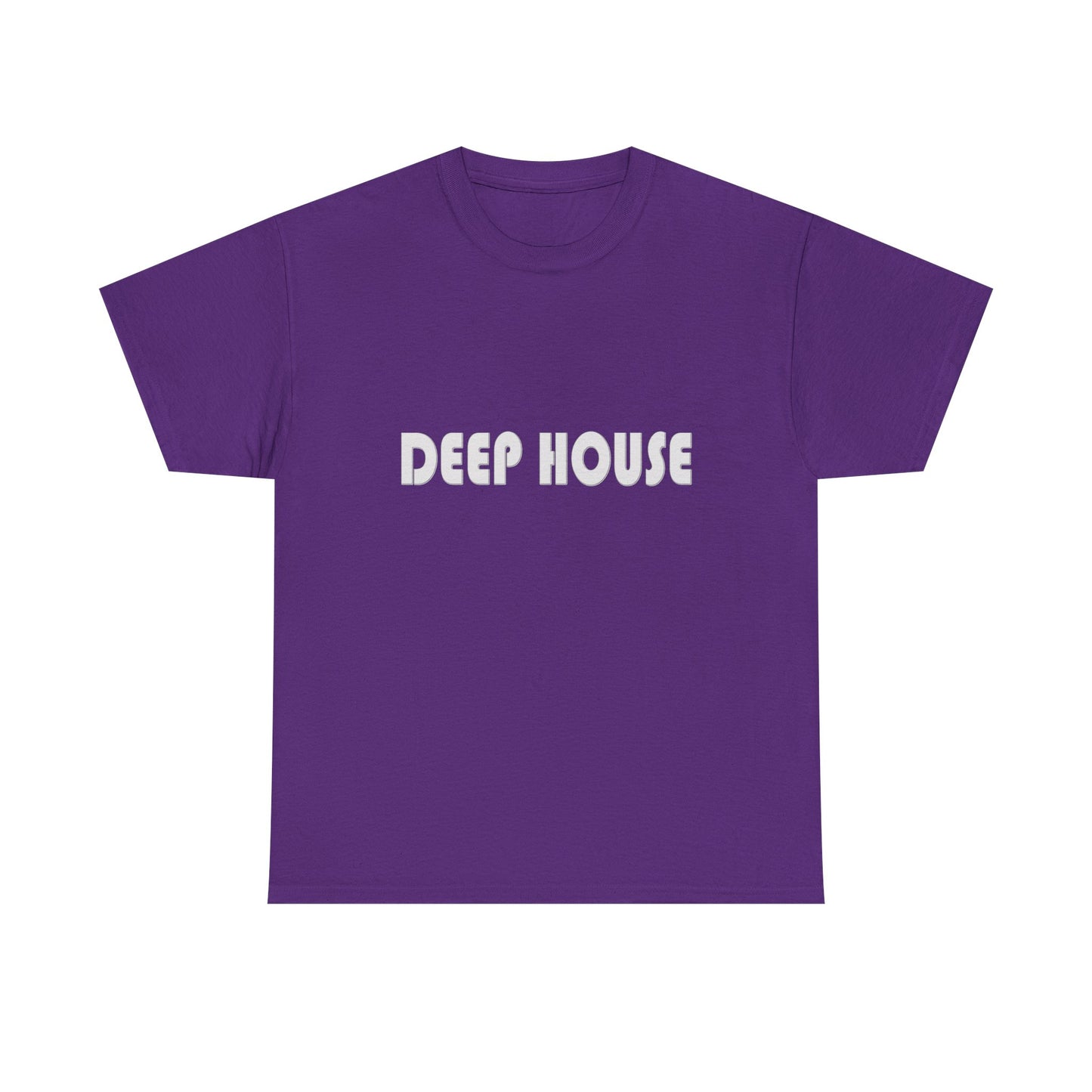 Deep House Music Genre Unisex Tee, Typographic Young Vibe Shirt, DJ Gift, Music Lover, Festival Top, Musician Apparel, Rave Clothing
