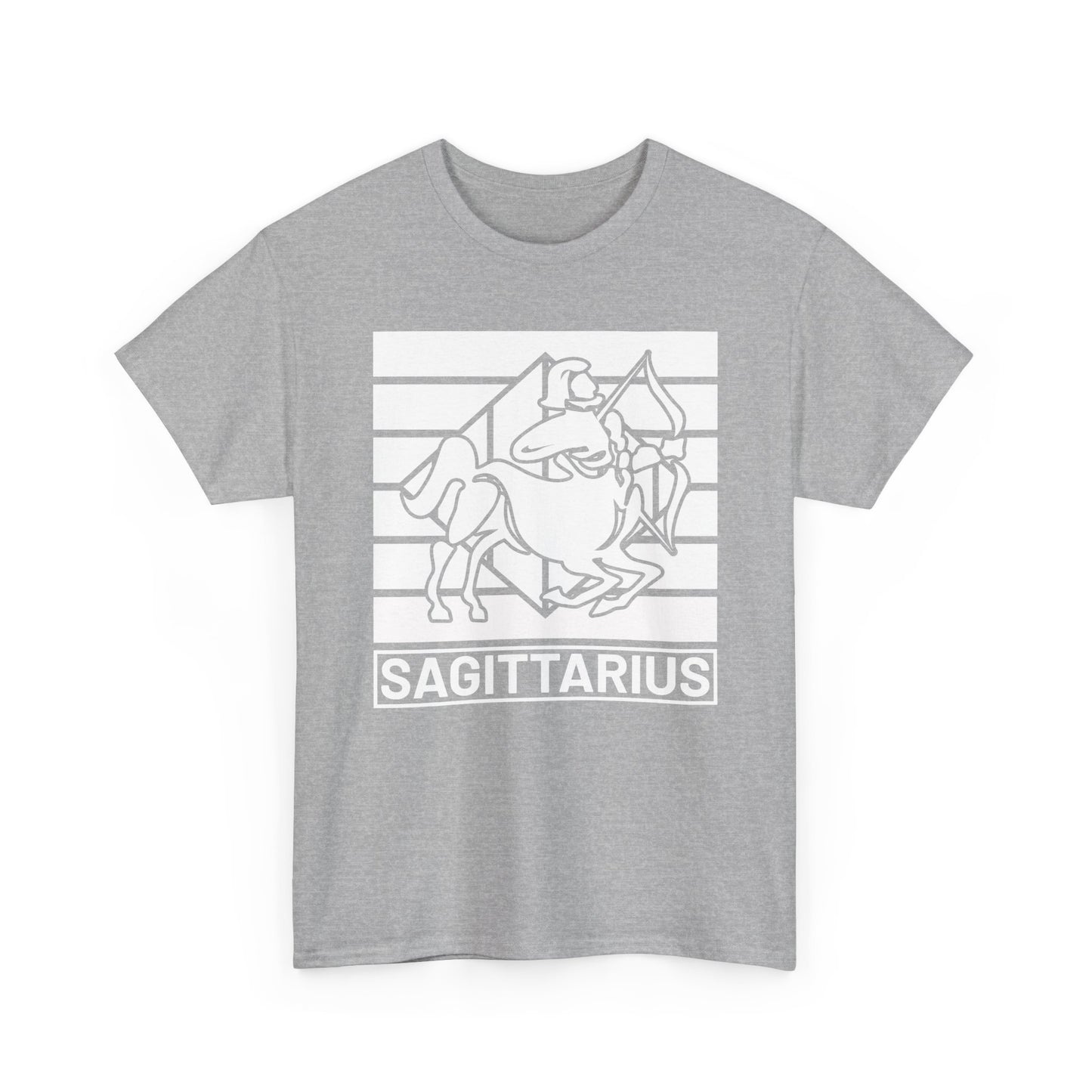 Sagittarius Unisex Heavy Cotton Tee, Zodiac Sign Shirt, Astrology Lover Gift, Vintage Tee, Horoscope Apparel, Retro Fashion