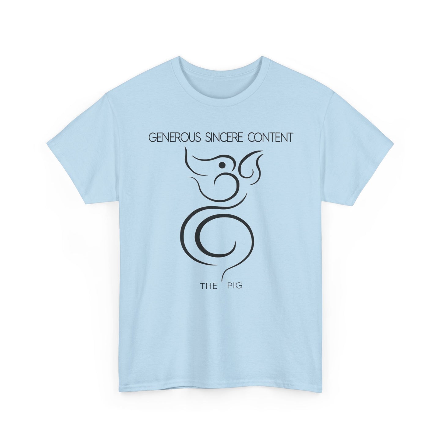 Chinese Zodiac The Pig Tee, Positive Traits Of People Born On The Years Of The Pig (1959, 1971, 1995, and 2007), Generous And Sincere