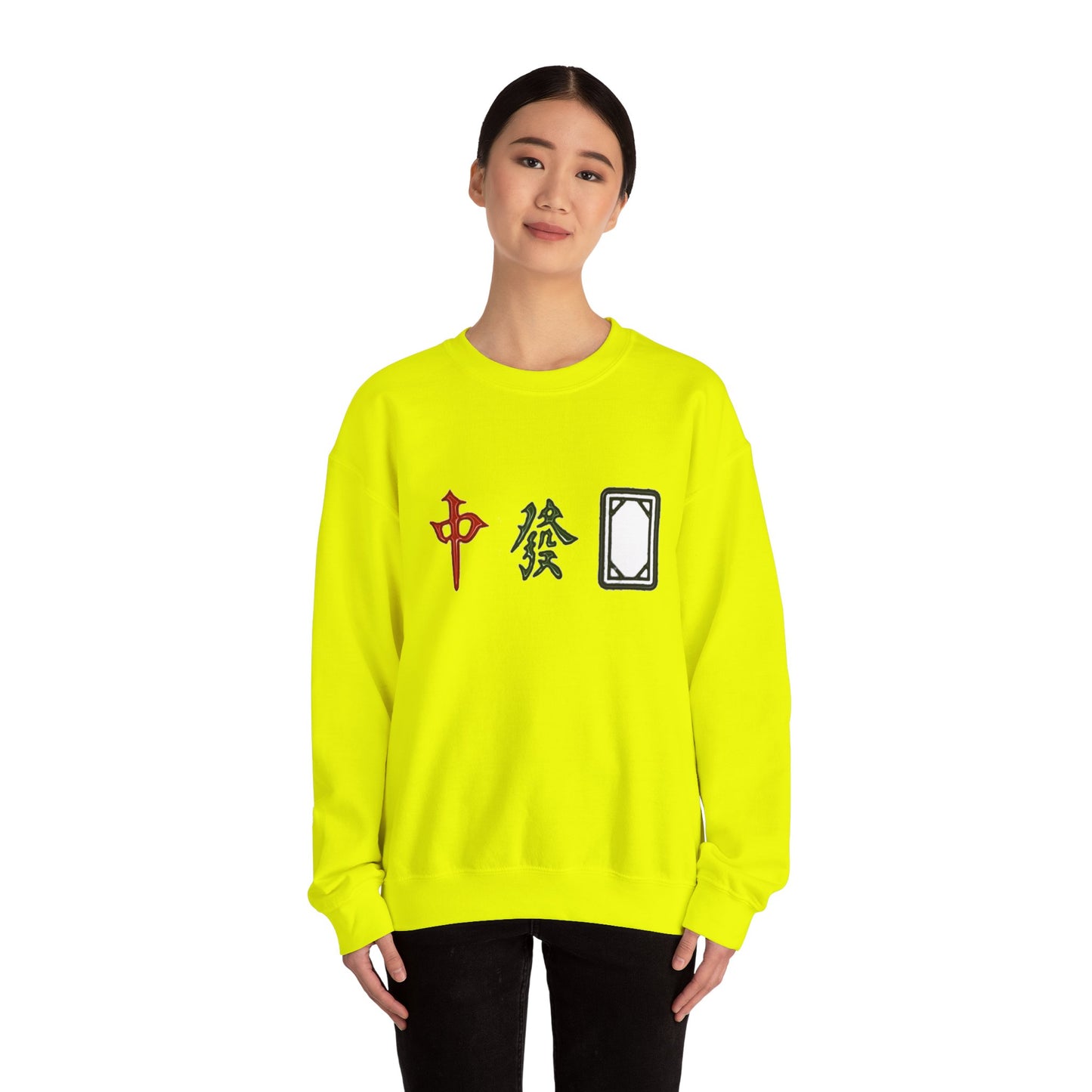 Mahjong Inspired Sweatshirt, Asian Tile Game Apparel, 3 Dragons Design, 4 Seasons Flowers Shirt, Gift for Gamers, Unisex Jumper,