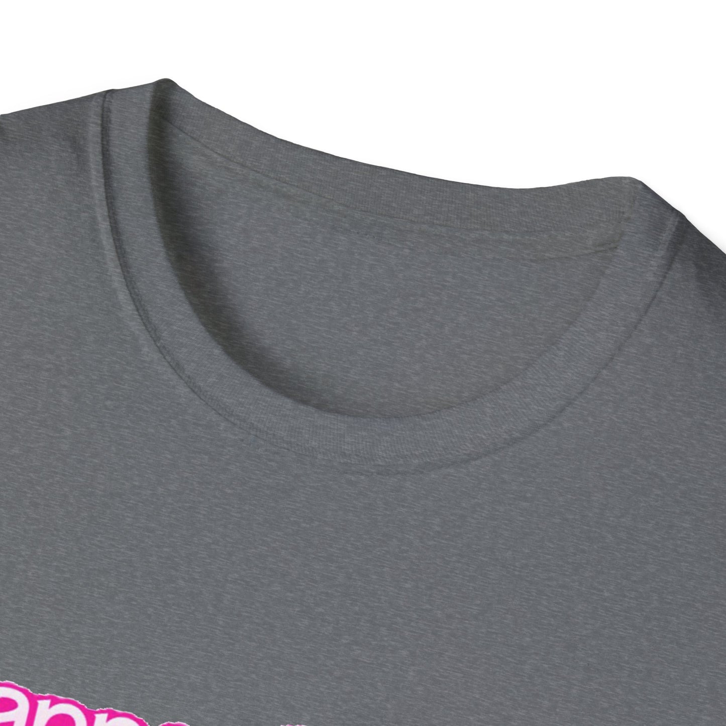 Cute Cat Face Unisex T-Shirt, Wanna Cuddle Provocative Proposition Graphic Tee, Retro Design Soft Pink Text Front Print