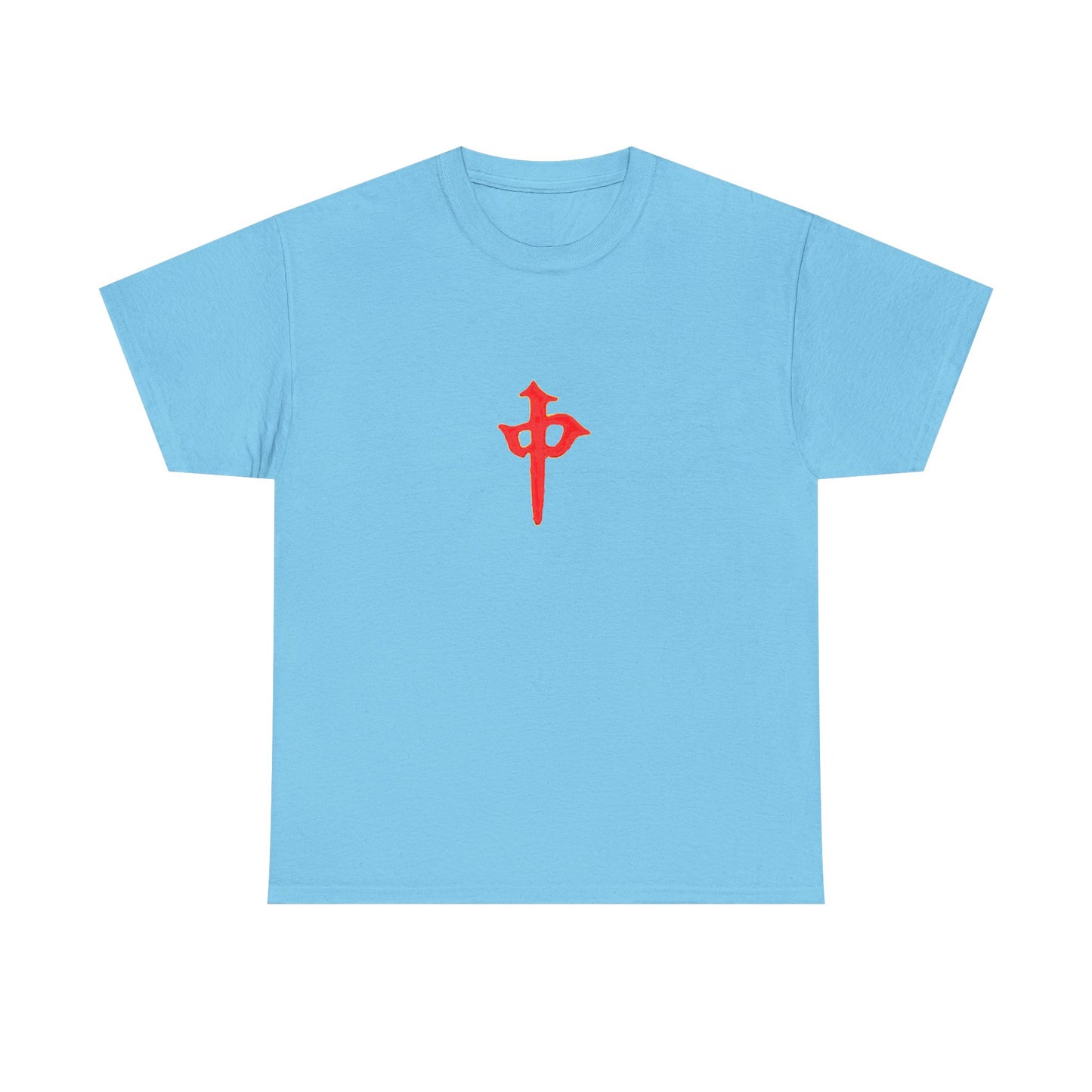 Gambler's Metaphor Mahjong Tile Unisex Cotton Tee, Red Dragon In Chinese Character Shirt, Also Known As Red Arrow Top