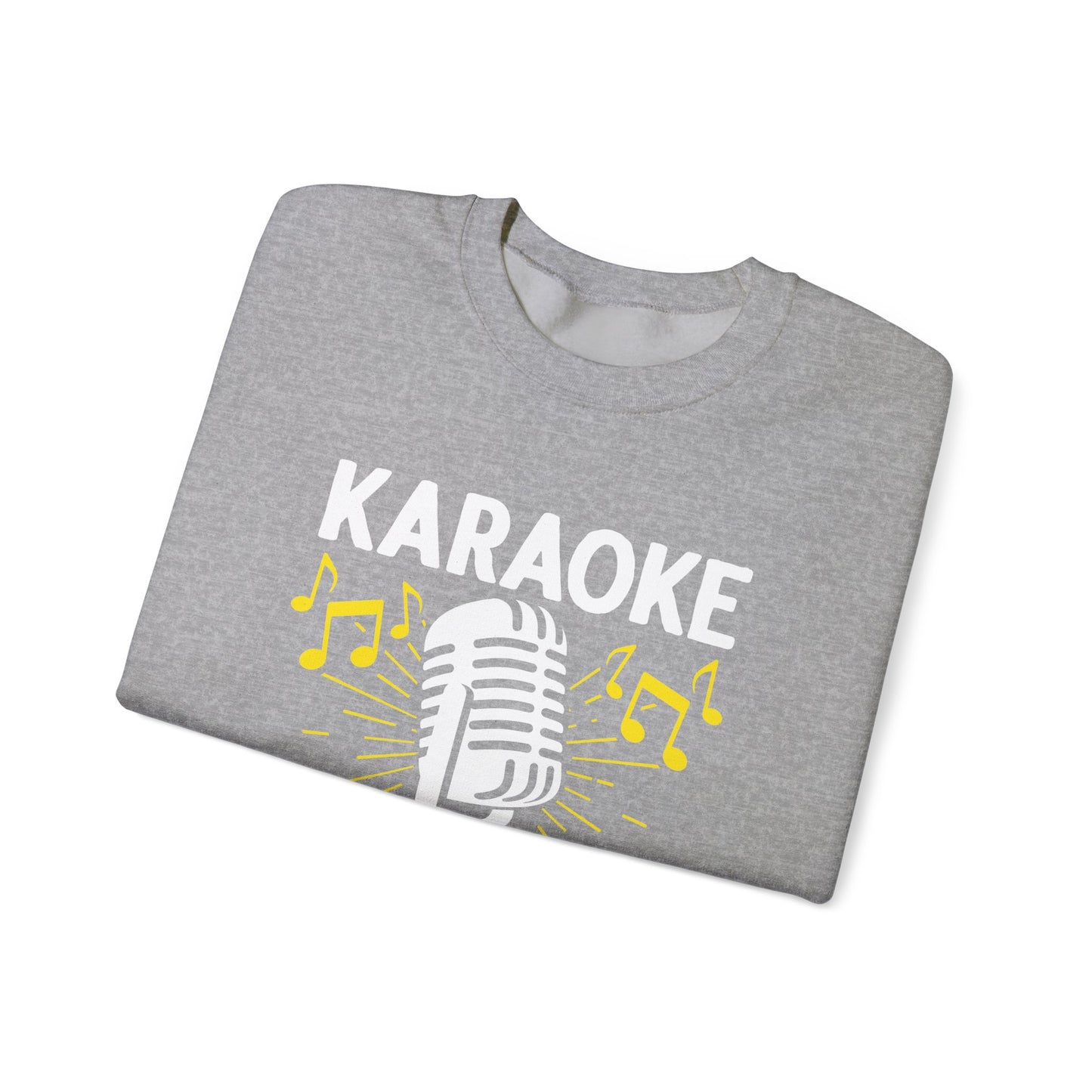 Karaoke Vibe Sweatshirt, Sing-Along Nostalgia Jumper, Music Party Pullover, Karaoke Never Lies Crewneck, Funny Singing Gift