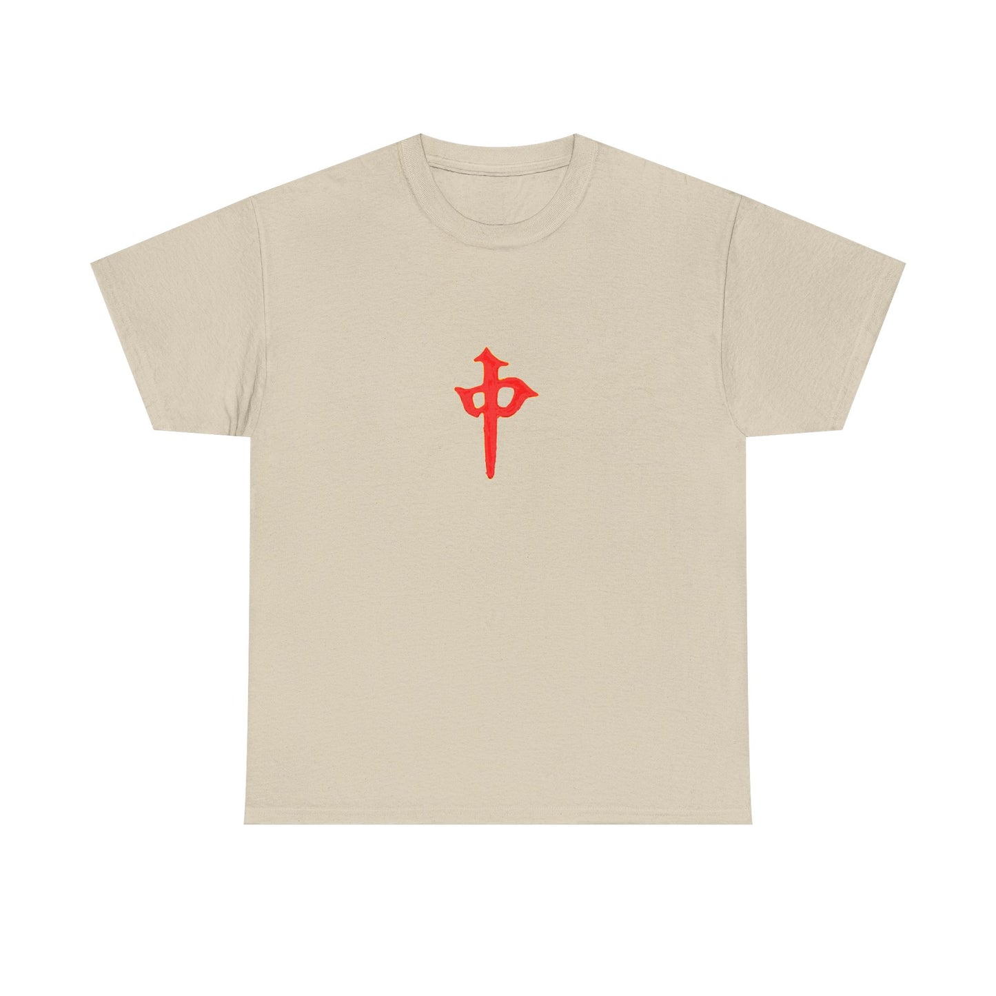 Gambler's Metaphor Mahjong Tile Unisex Cotton Tee, Red Dragon In Chinese Character Shirt, Also Known As Red Arrow Top