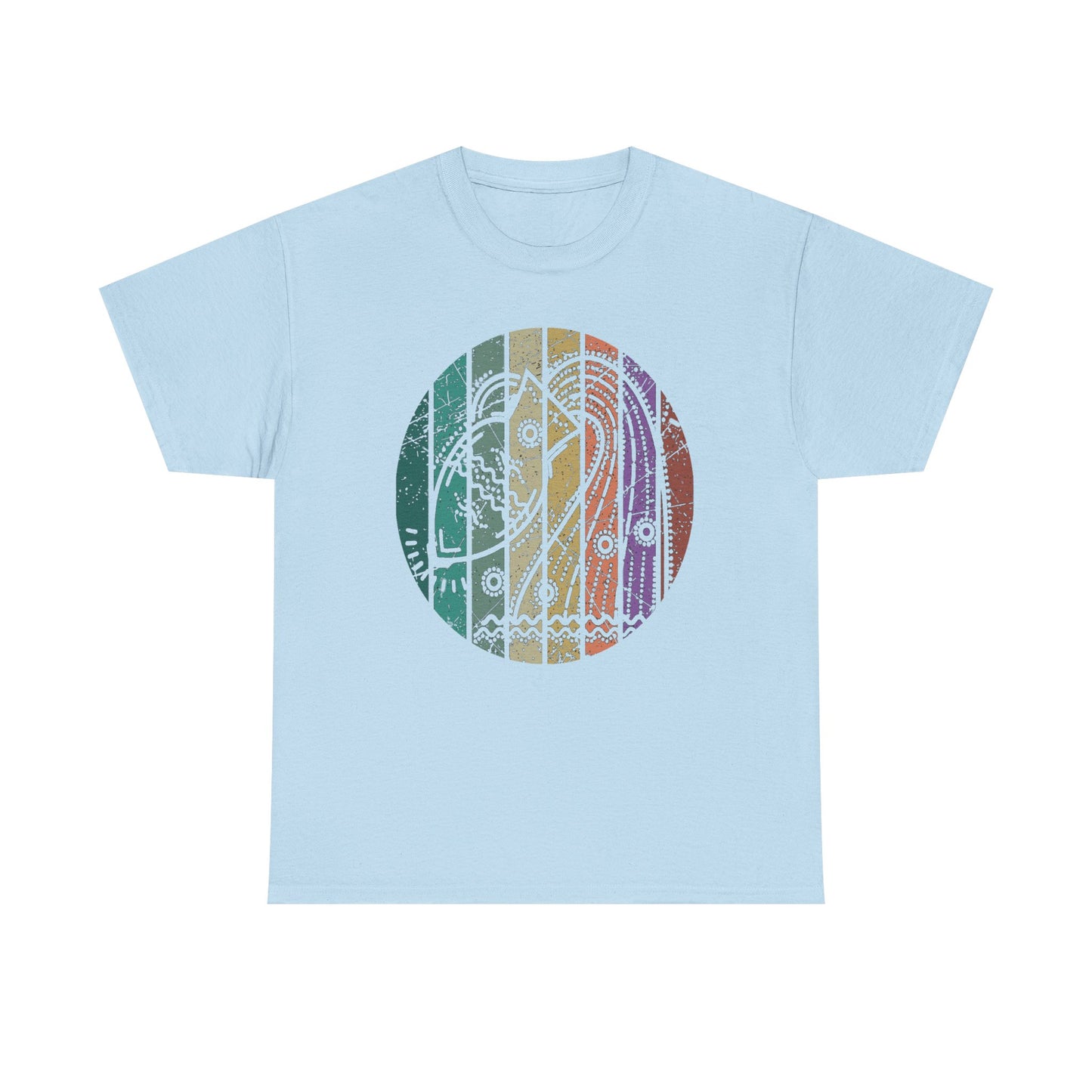 Astrology Zodiac Sign Aquarius Unisex Heavy Cotton Tee, Retro Vintage Design, Horoscope Shirt, Astrology Gift, Zodiac Sign T-Shirt, Aquarius