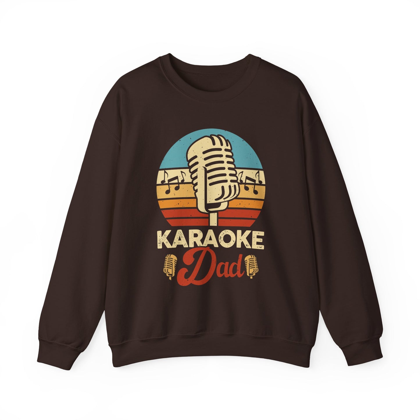 Karaoke Vibe Crewneck Sweatshirt, Generational Nostalgia, Karaoke Mom and Dad, Unisex Jumper, Music Lover Gift, Retro Sweatshirt, Family Fun