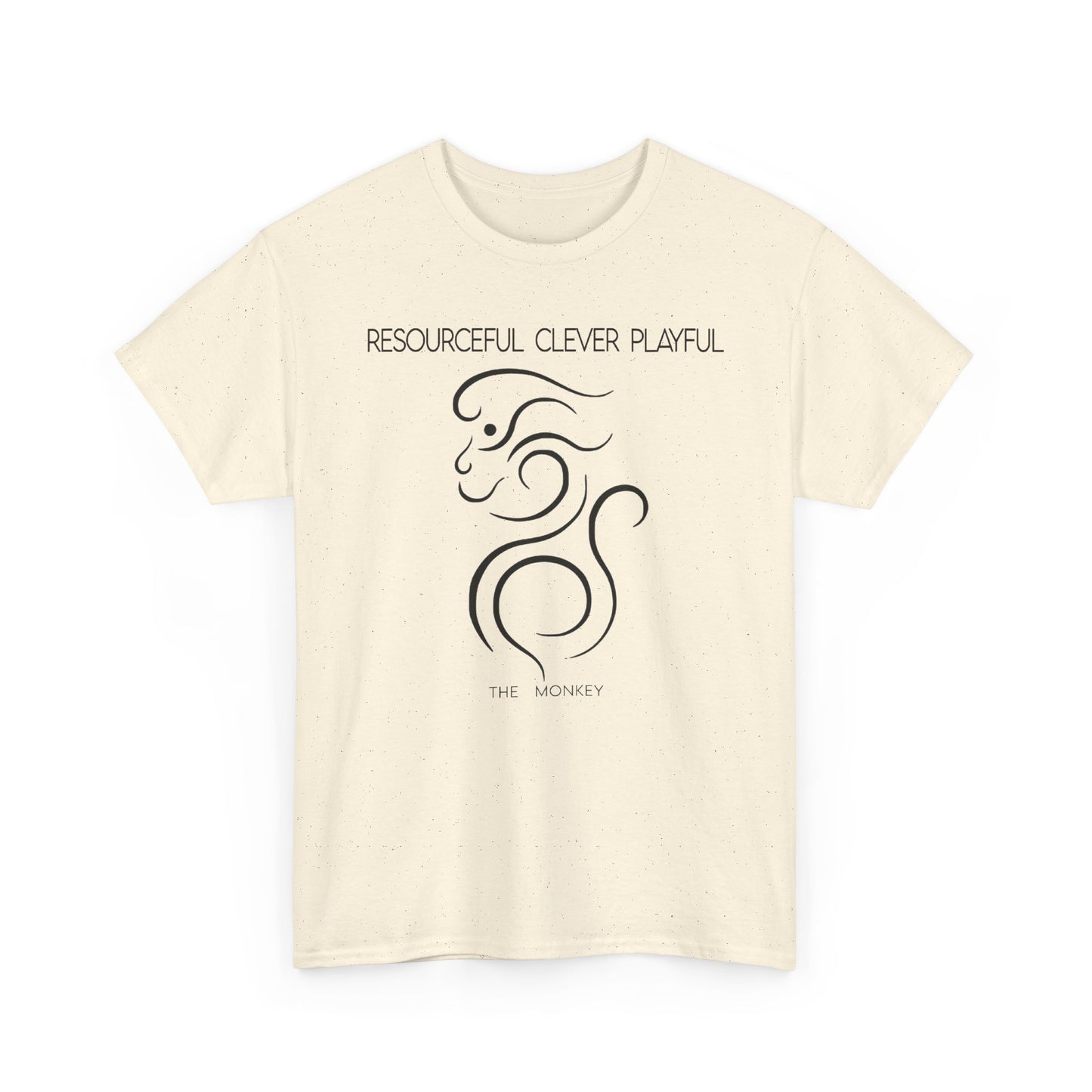 Chinese Zodiac The Monkey Tee, Positive Traits Of People Born On The Years Of Monkey (1968, 1980, 1992, 2004, And 2016), Clever, Resourceful
