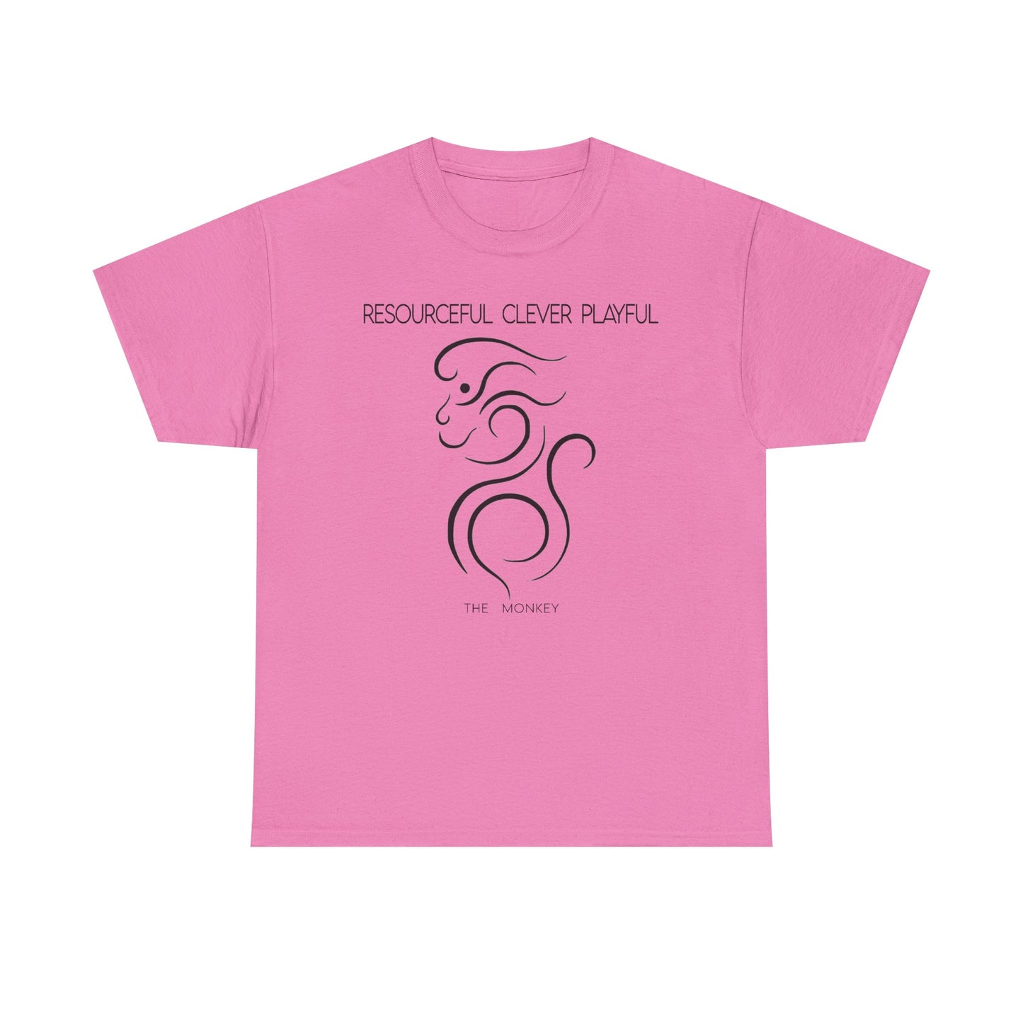 Chinese Zodiac The Monkey Tee, Positive Traits Of People Born On The Years Of Monkey (1968, 1980, 1992, 2004, And 2016), Clever, Resourceful