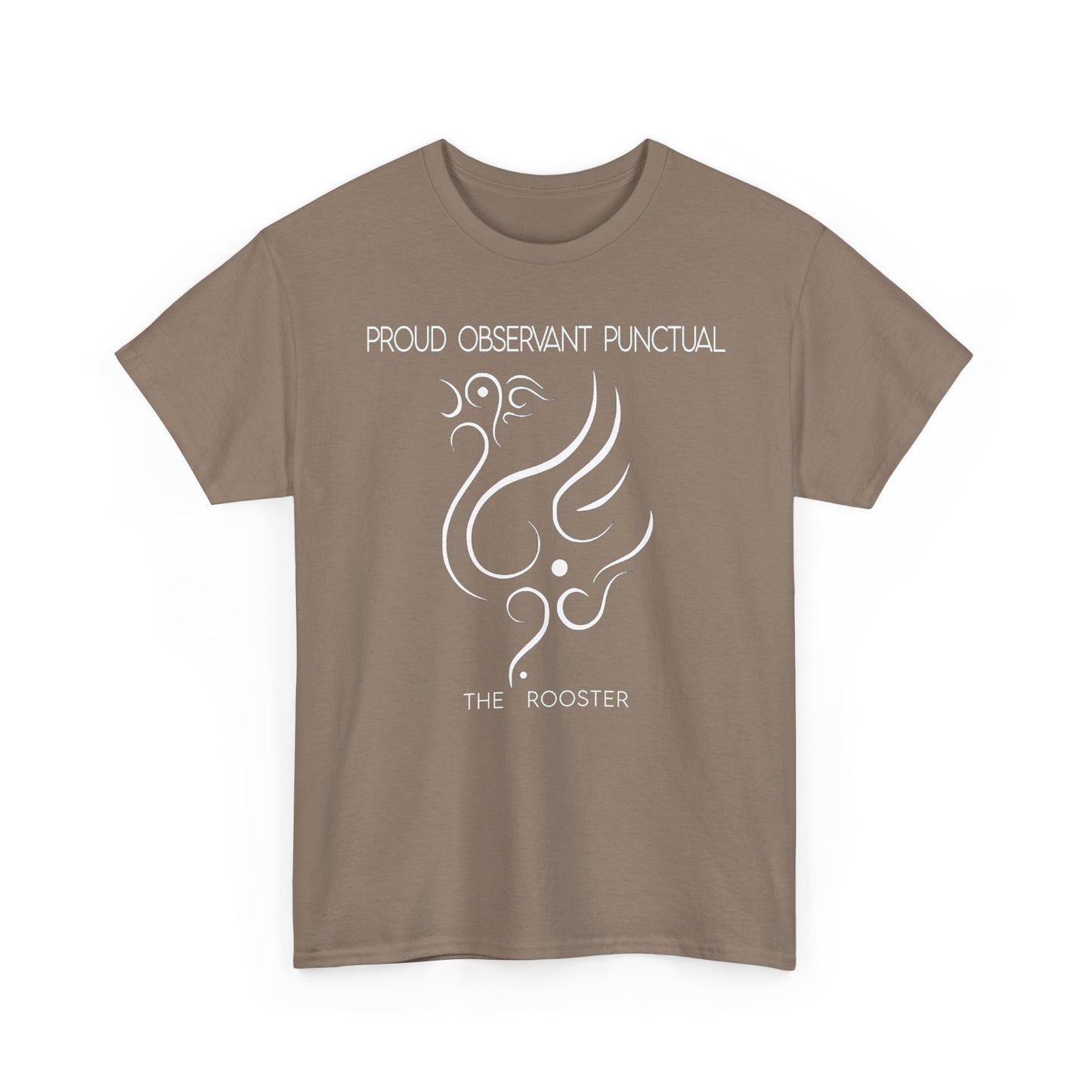 Chinese Zodiac The Rooster Tee, Positive Traits Of People Born On The Years Of Rooster (1969, 1981, 1993, And 2005), Observant, Punctual