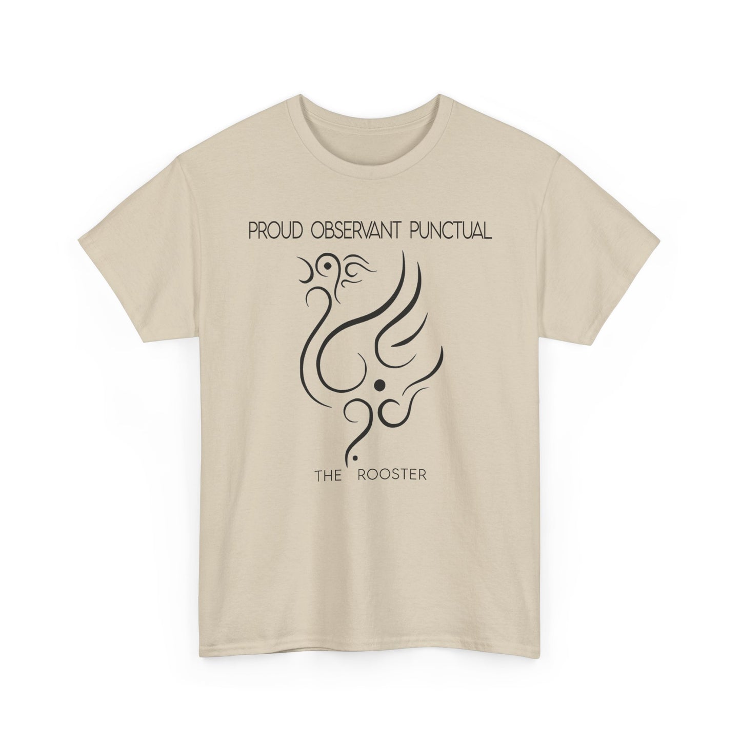 Chinese Zodiac The Rooster Tee, Positive Traits Of People Born On The Years Of The Rooster (1969, 1981, 1993 And 2005), Proud And Observant