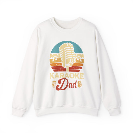 Karaoke Vibe Crewneck Sweatshirt, Generational Nostalgia, Karaoke Mom and Dad, Unisex Jumper, Music Lover Gift, Retro Sweatshirt, Family Fun