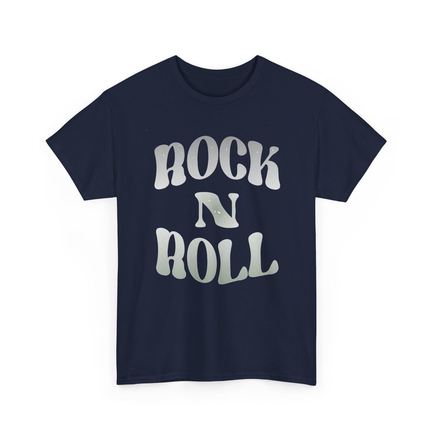 Music Nostalgia Rock N Roll Unisex Cotton Shirt, Colorful Boho and Hippie Style Top, Artistic Typographic Design Shirt