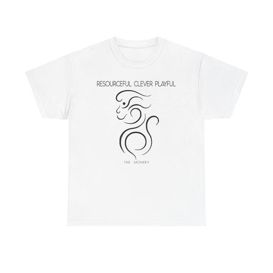 Chinese Zodiac The Monkey Tee, Positive Traits Of People Born On The Years Of Monkey (1968, 1980, 1992, 2004, And 2016), Clever, Resourceful