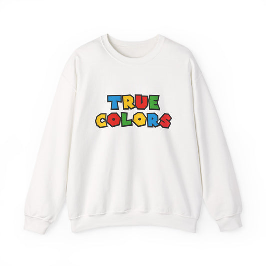 Music Nostalgia Unisex Sweatshirt, True Color Crewneck, Bold Print Jumper, Colorful Retro Pullover, Vintage Graphic Top