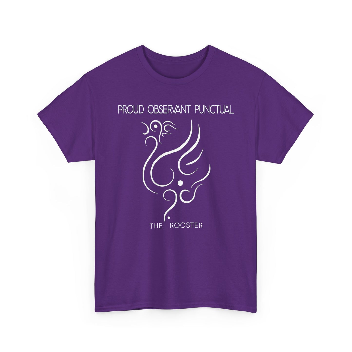 Chinese Zodiac The Rooster Tee, Positive Traits Of People Born On The Years Of Rooster (1969, 1981, 1993, And 2005), Observant, Punctual