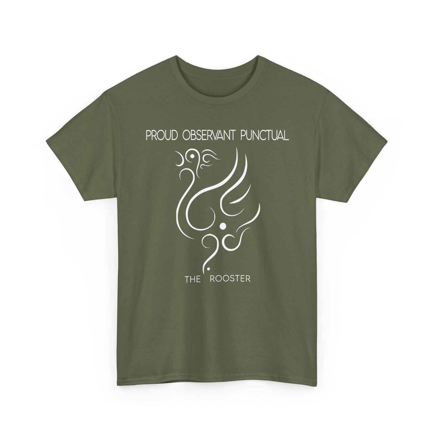 Chinese Zodiac The Rooster Tee, Positive Traits Of People Born On The Years Of Rooster (1969, 1981, 1993, And 2005), Observant, Punctual