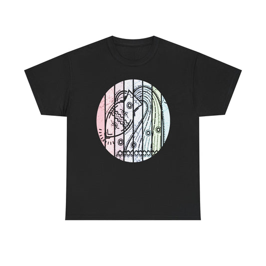 Astrology Zodiac Sign Aquarius Tee, Retro Design, Unisex T-Shirt, Horoscope Tee, Birthday Gift, Unique Tee, Gift For Astrology Enthusiast