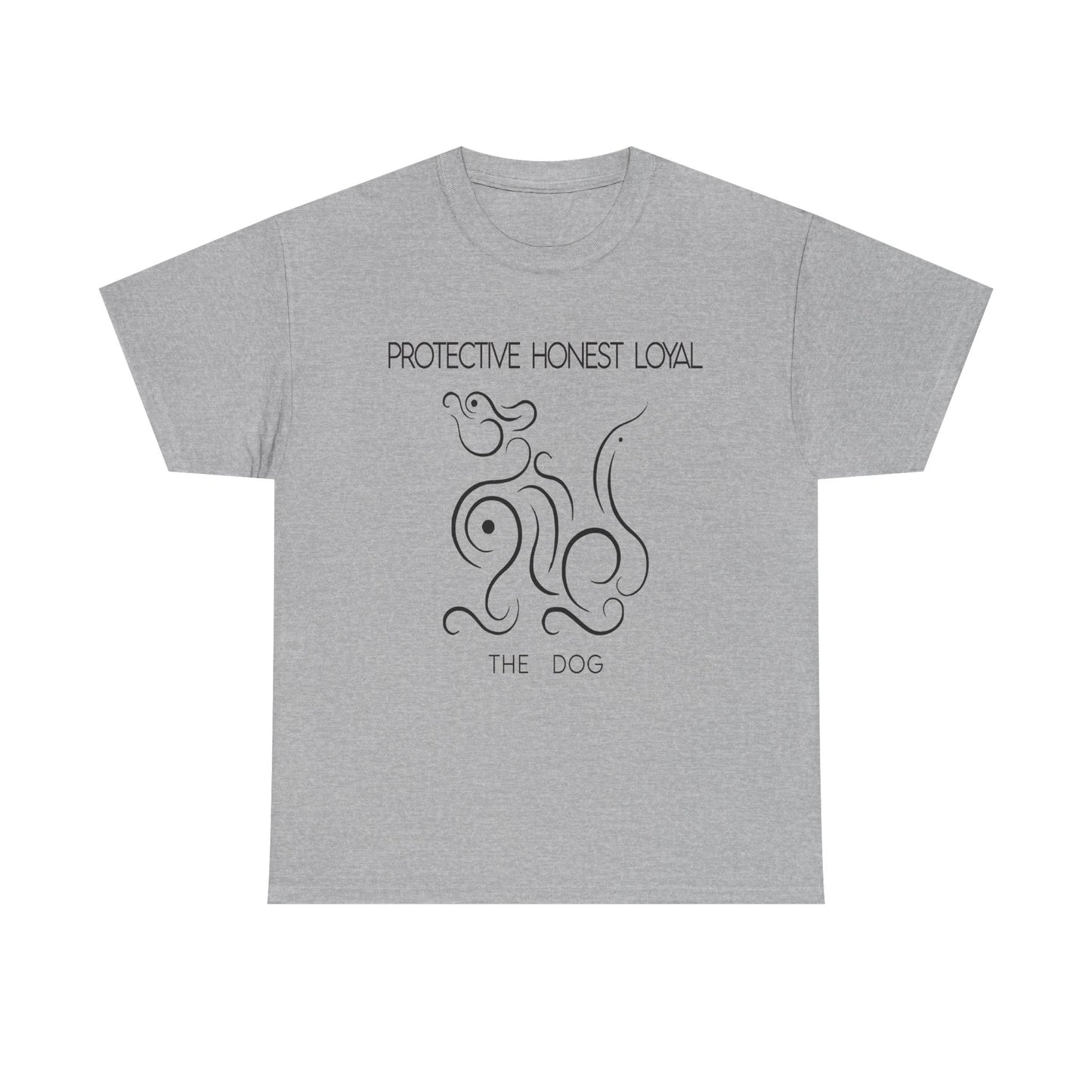 Chinese Zodiac The Dog Tee, Positive Traits Of People Born On The Years Of The Dog (1958, 1970, 1982, 1994, And 2006), Honest And Protective