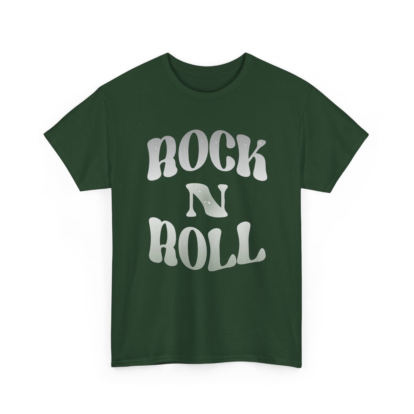 Music Nostalgia Rock N Roll Unisex Cotton Shirt, Colorful Boho and Hippie Style Top, Artistic Typographic Design Shirt