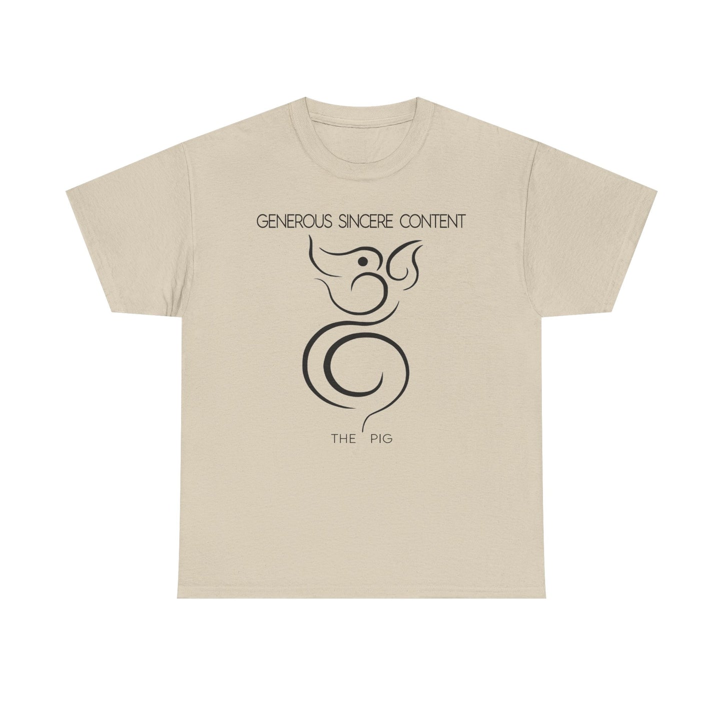 Chinese Zodiac The Pig Tee, Positive Traits Of People Born On The Years Of The Pig (1959, 1971, 1995, and 2007), Generous And Sincere