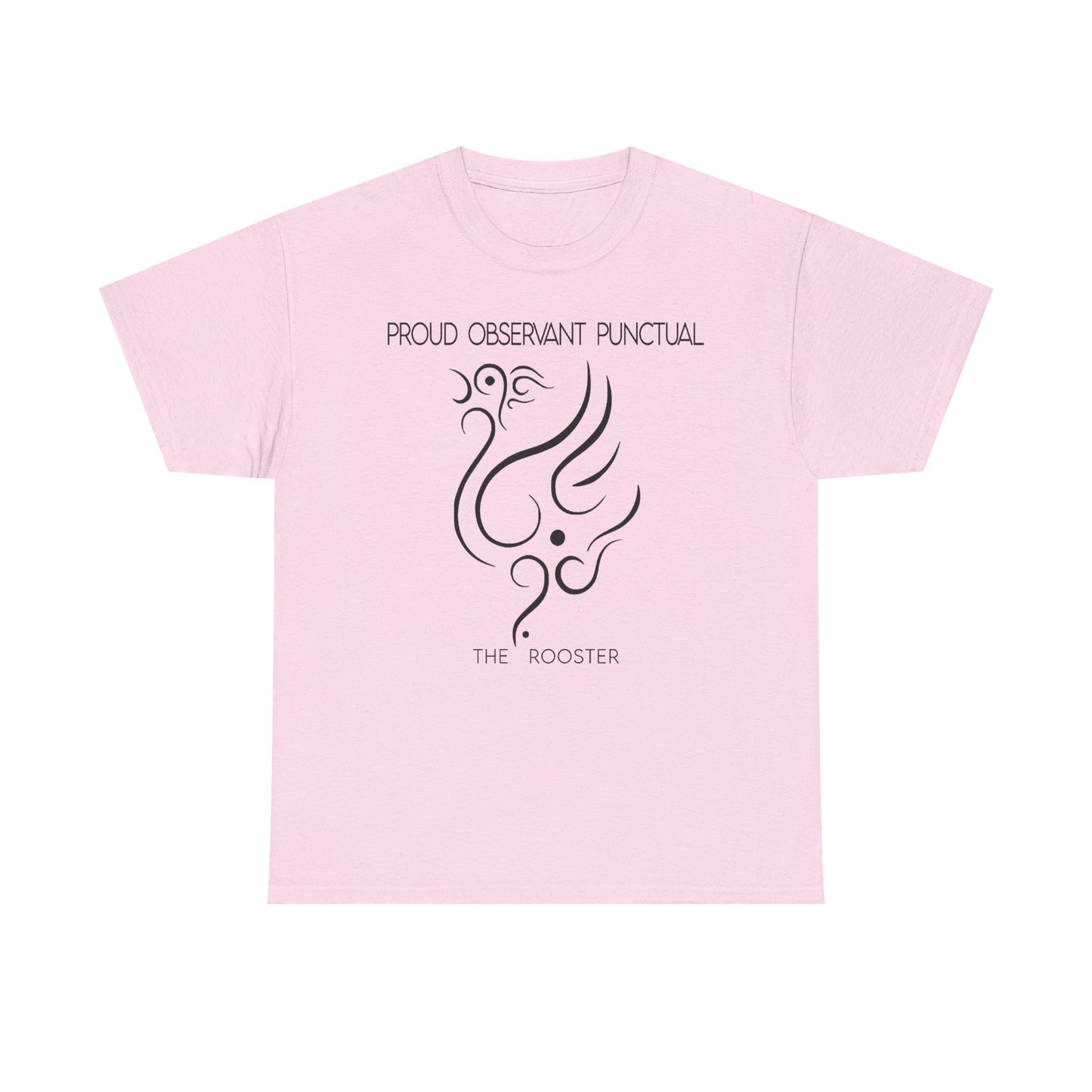 Chinese Zodiac The Rooster Tee, Positive Traits Of People Born On The Years Of The Rooster (1969, 1981, 1993 And 2005), Proud And Observant