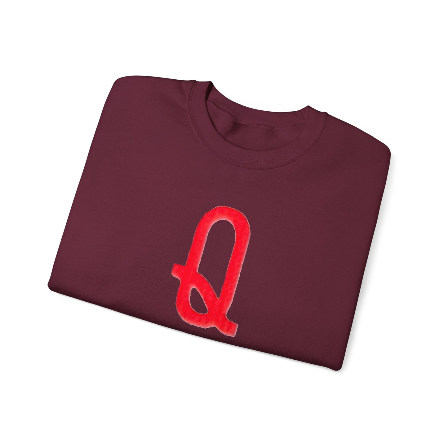 Queen of Hearts Sweatshirt, Gambler's Card Game Attire, Casino Theme Jumper, Unisex Pullover Gift, Gambling Lover Clothing, Heart Suit