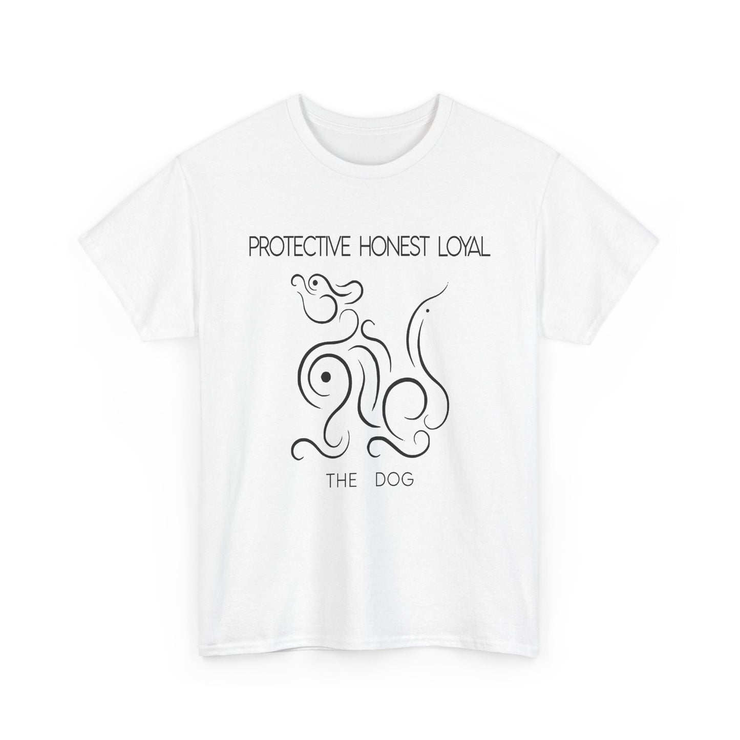 Chinese Zodiac The Dog Tee, Positive Traits Of People Born On The Years Of The Dog (1958, 1970, 1982, 1994, And 2006), Honest And Protective