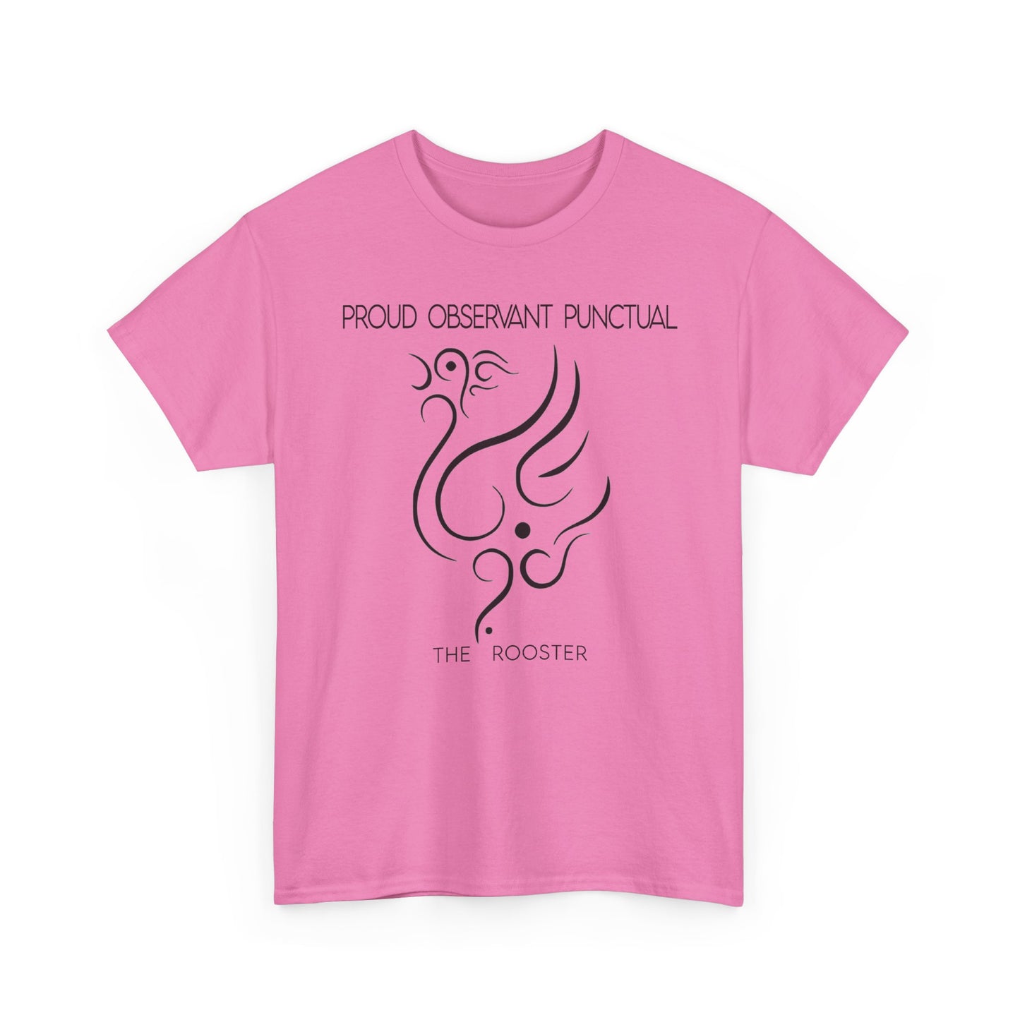 Chinese Zodiac The Rooster Tee, Positive Traits Of People Born On The Years Of The Rooster (1969, 1981, 1993 And 2005), Proud And Observant