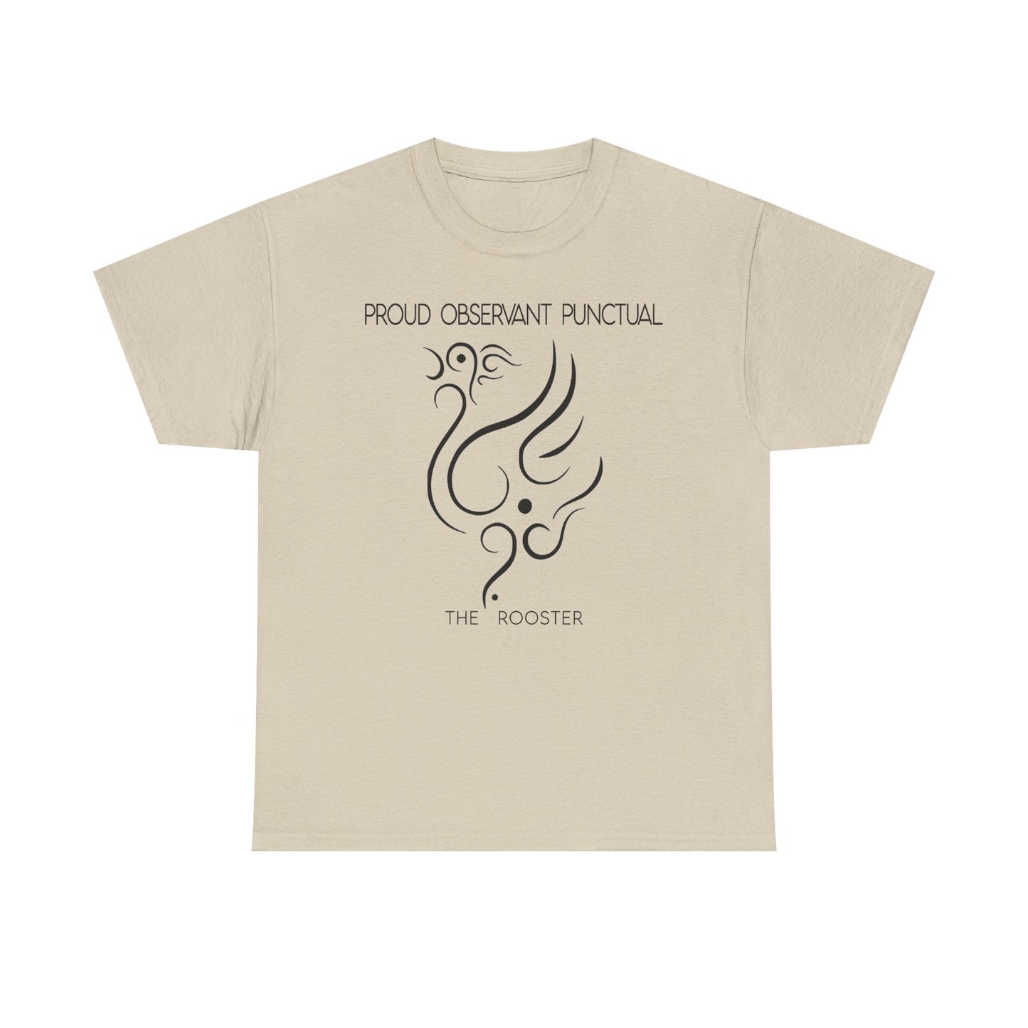 Chinese Zodiac The Rooster Tee, Positive Traits Of People Born On The Years Of The Rooster (1969, 1981, 1993 And 2005), Proud And Observant