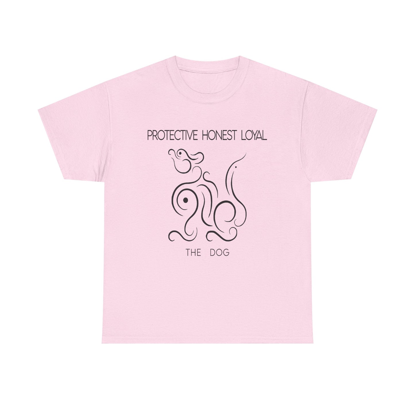 Chinese Zodiac The Dog Tee, Positive Traits Of People Born On The Years Of The Dog (1958, 1970, 1982, 1994, And 2006), Honest And Protective