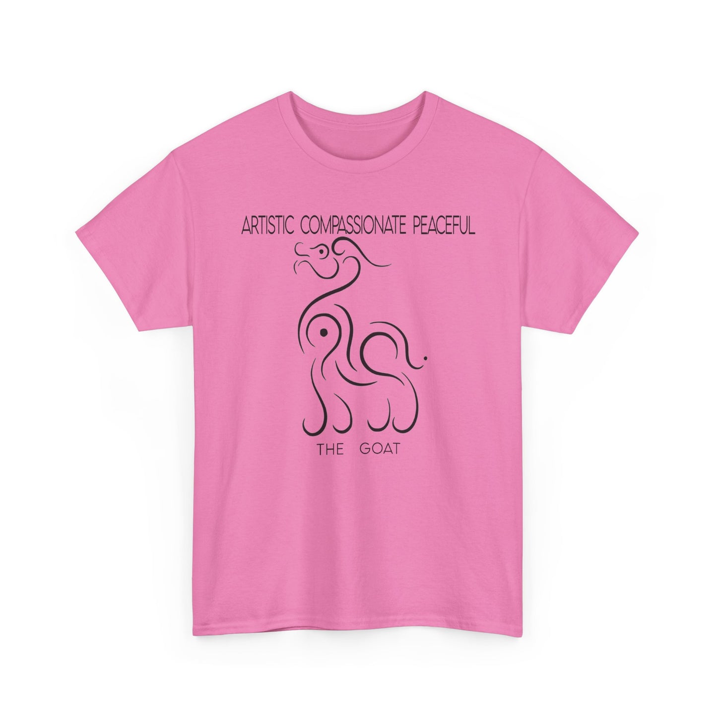 Chinese Zodiac The Goat Tee, Positive Traits Of People Born On The Years Of Goat (1969, 1979, 1991, 2003, And 2015), Artistic And Peaceful
