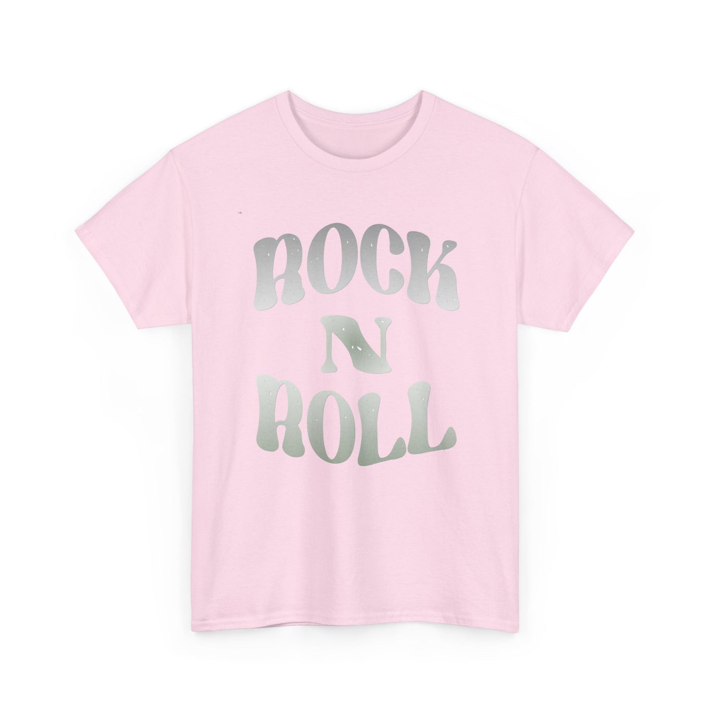 Music Nostalgia Rock N Roll Unisex Cotton Shirt, Colorful Boho and Hippie Style Top, Artistic Typographic Design Shirt