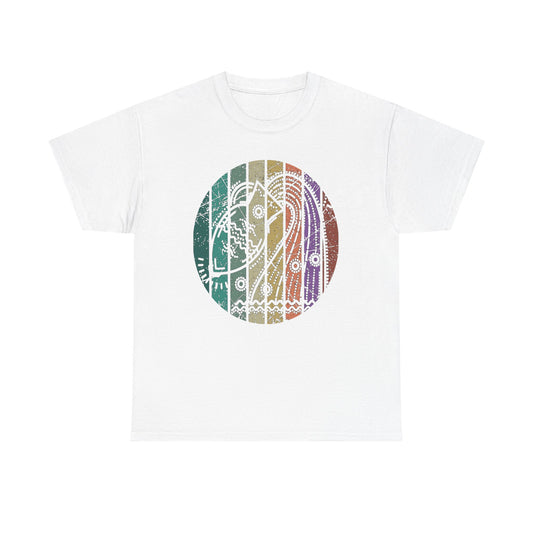 Astrology Zodiac Sign Aquarius Unisex Heavy Cotton Tee, Retro Vintage Design, Horoscope Shirt, Astrology Gift, Zodiac Sign T-Shirt, Aquarius