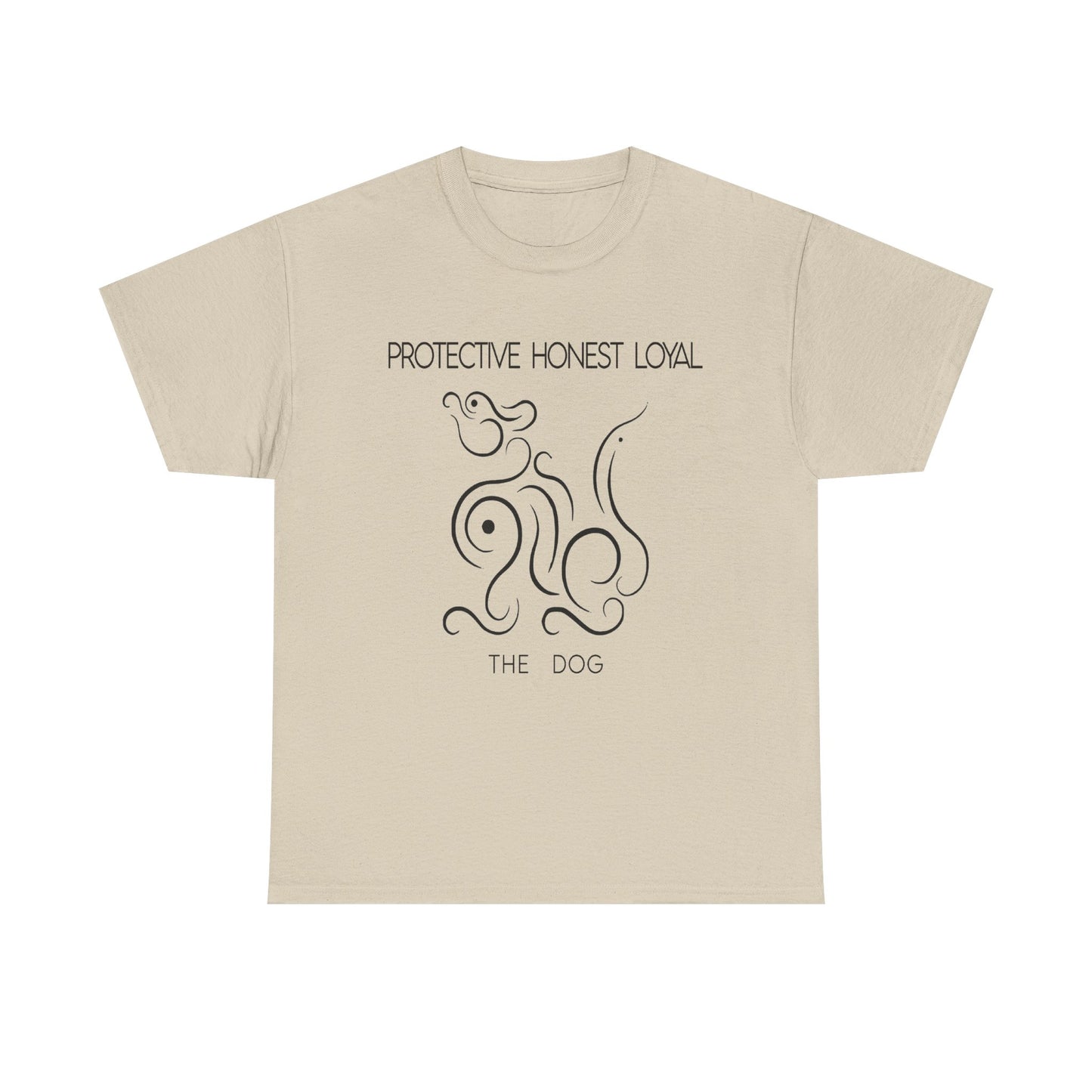 Chinese Zodiac The Dog Tee, Positive Traits Of People Born On The Years Of The Dog (1958, 1970, 1982, 1994, And 2006), Honest And Protective