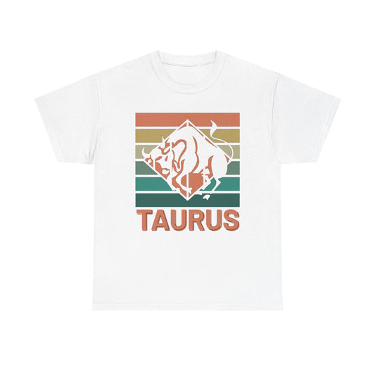 Taurus Zodiac Retro Tee, Astrology Sign Unisex Shirt, Vintage Style Birthday Gift, Horoscope Constellation Top, Astrological Clothing