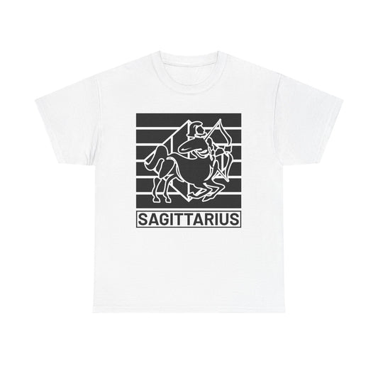 Sagittarius Zodiac Tee, Gift For Astrology Enthusiast, Unisex Graphic T-Shirt, Horoscope Tee, Birthday Apparel, Retro Design, Vintage Style