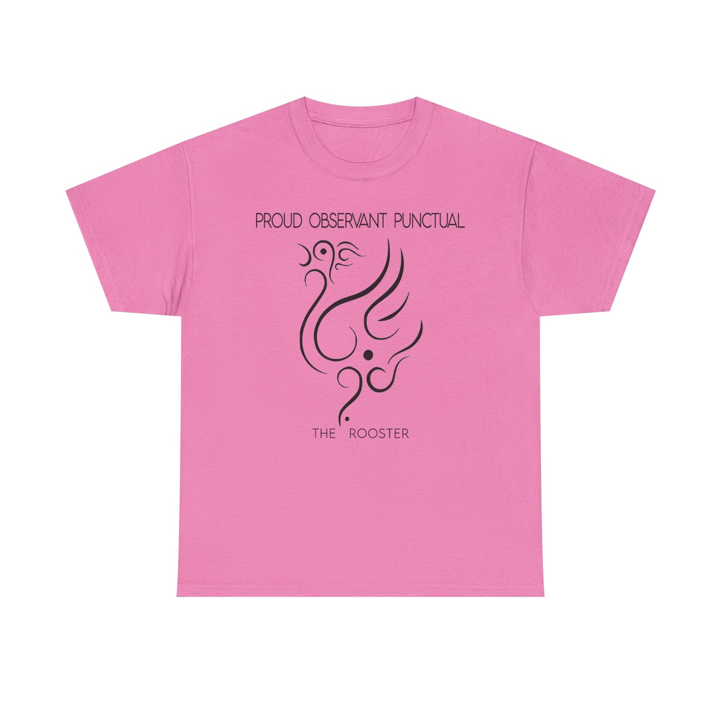 Chinese Zodiac The Rooster Tee, Positive Traits Of People Born On The Years Of The Rooster (1969, 1981, 1993 And 2005), Proud And Observant