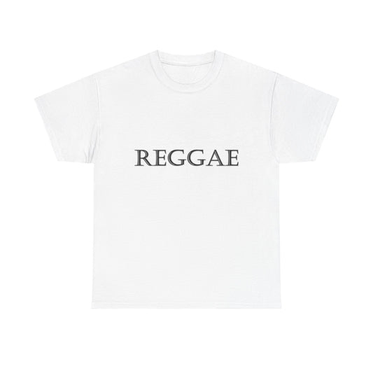 Music Nostalgia Reggae Unisex Cotton Shirt, Retro Boho and Hippie Style Top, Artistic Typographic Design Shirt For Music Lovers