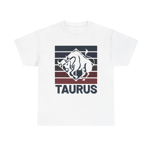 Astrology Zodiac Sign Taurus Unisex T, Vintage Retro Horoscope Shirt, Constellation Bull Gift, Gift for Horoscope Enthusiast, Constellation
