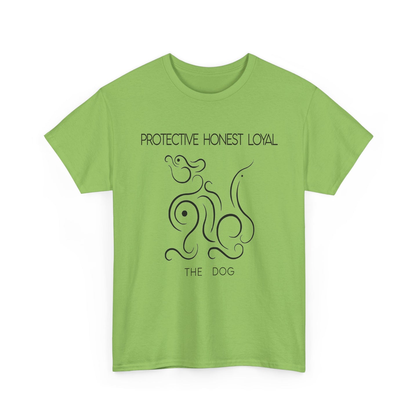 Chinese Zodiac The Dog Tee, Positive Traits Of People Born On The Years Of The Dog (1958, 1970, 1982, 1994, And 2006), Honest And Protective