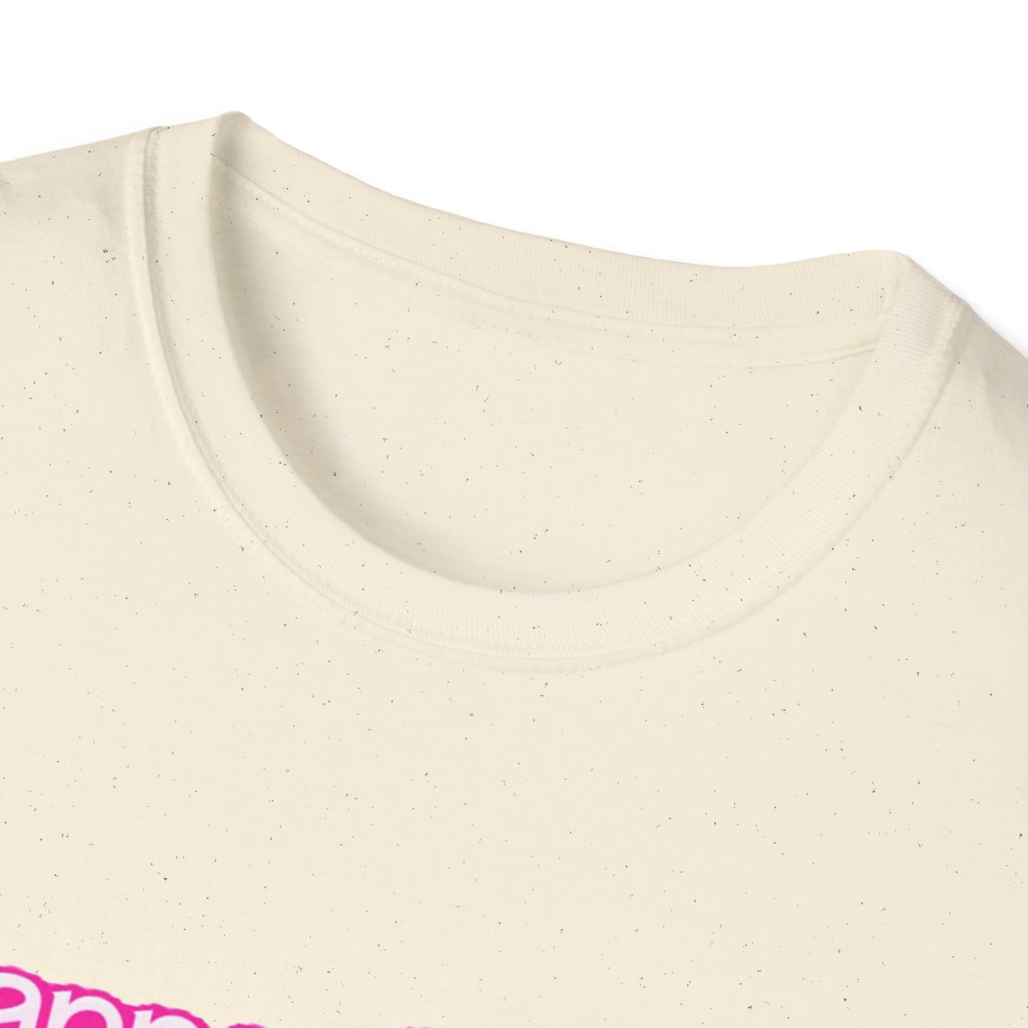 Cute Cat Face Unisex T-Shirt, Wanna Cuddle Provocative Proposition Graphic Tee, Retro Design Soft Pink Text Front Print