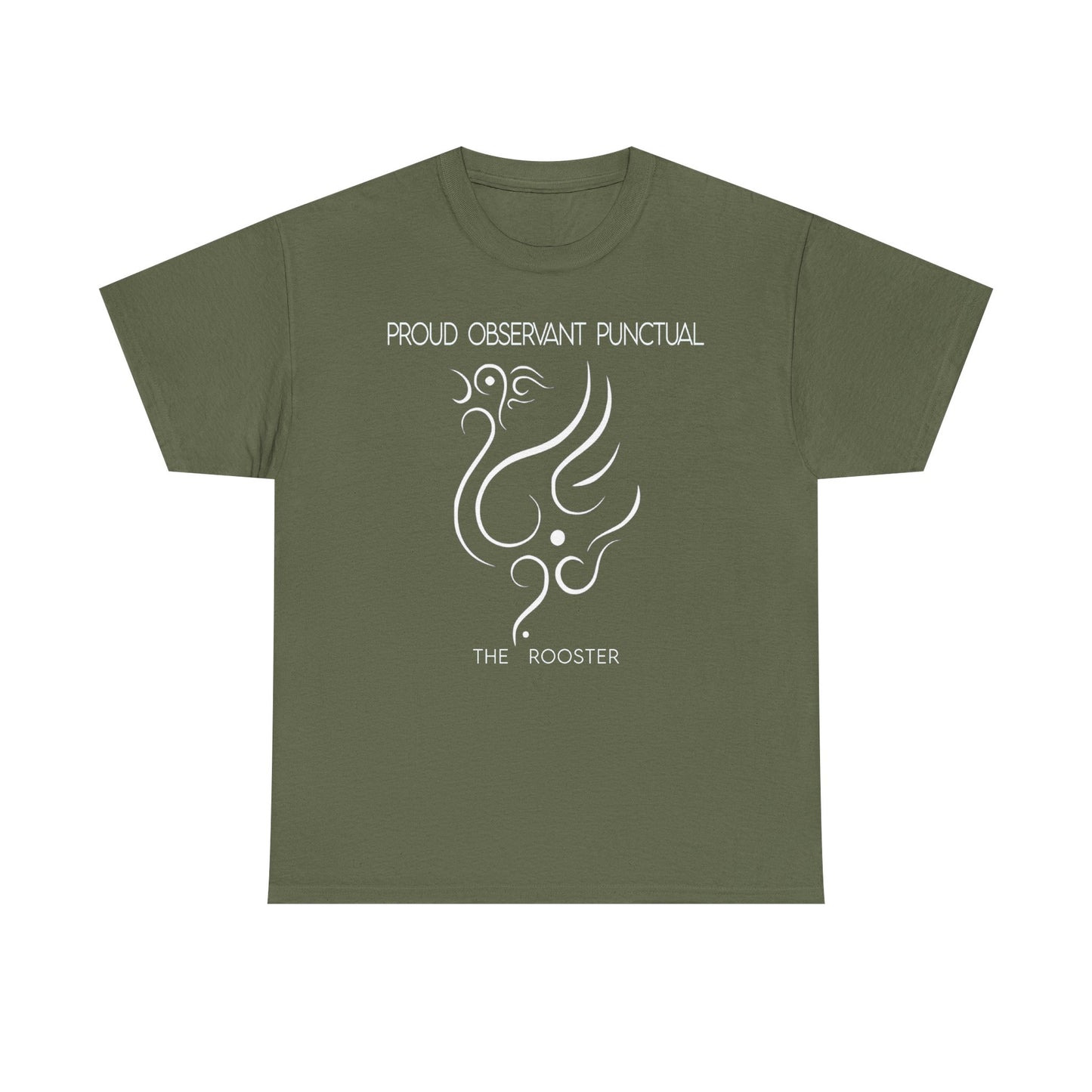 Chinese Zodiac The Rooster Tee, Positive Traits Of People Born On The Years Of Rooster (1969, 1981, 1993, And 2005), Observant, Punctual